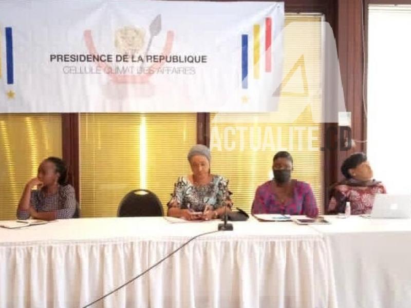 Les femmes panélistes invitées à parler du climat des affaires en RDC/Ph. ACTUALITE.CD