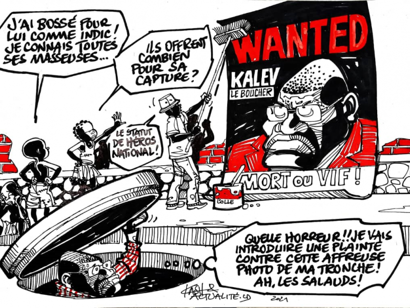 Caricature par Kash/ACTUALITE.CD