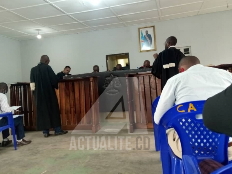   Procès parents d’élèves vs gouverneur Kasivita à la cour d'appel de Goma/Ph ACTUALITE.CD