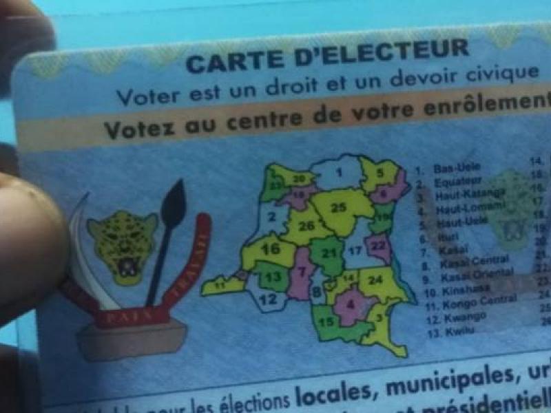 Carte d'électeur 