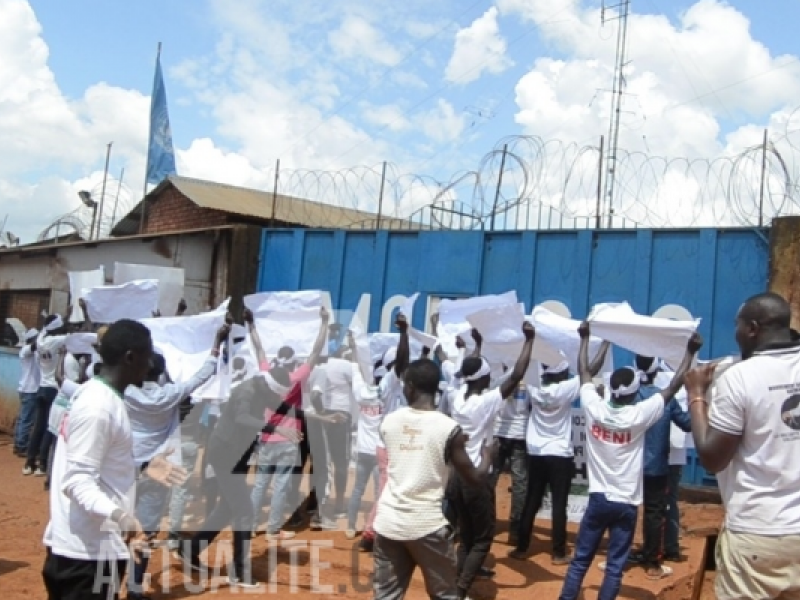 Manifestation de la population contre l'insécurité à Butembo/Ph. ACTUALITE.CD