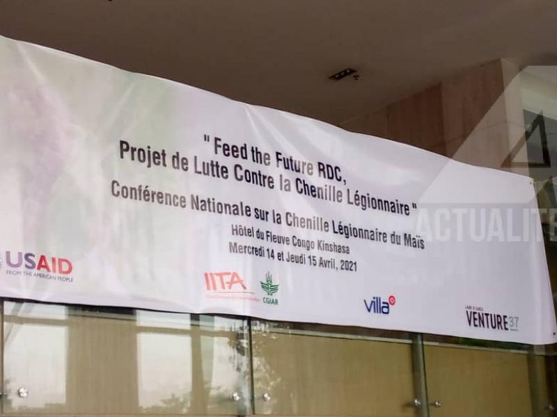 RDC : ouverture à Kinshasa de la conférence nationale sur la chenille légionnaire du maïs.