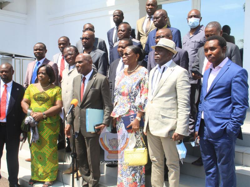 Caucus de députés du Sud-Kivu. PH/Droits tiers.