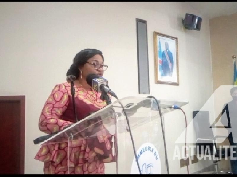 JIFA 2021 en RDC : Gisèle Ndaya encourage les familles congolaises à « s’approprier les NTIC mais aussi à soutenir les FARDC »