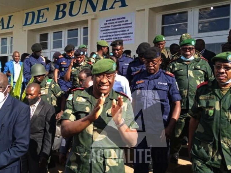 Lieutenant-général Luboya Nkashama Johnny, gouverneur de l'Ituri/Ph ACTUALITE.CD 