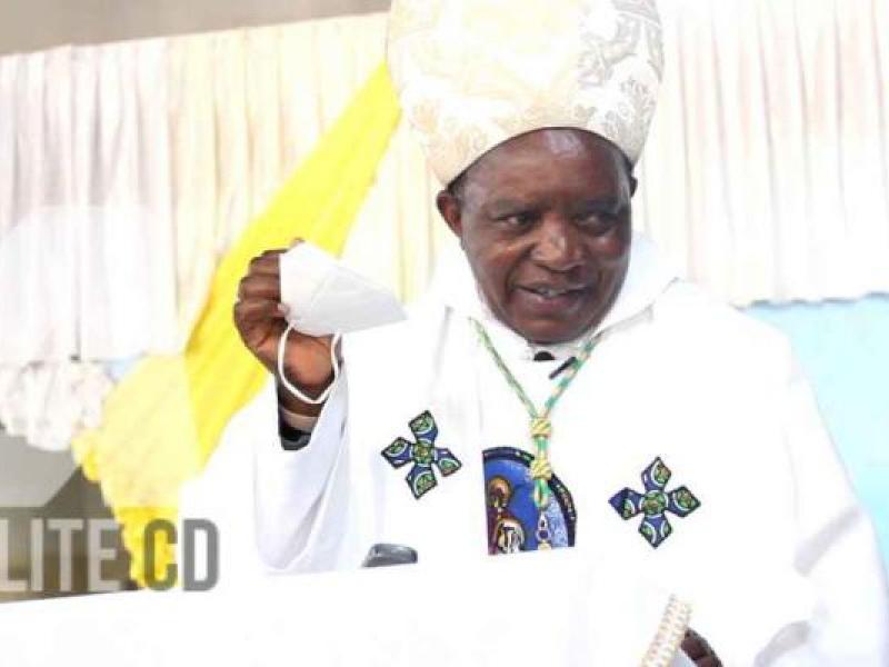 Mgr Sikuli Paluku Melchisédech, Evêque du diocèse catholique de Butembo-Beni/Ph droits tiers 