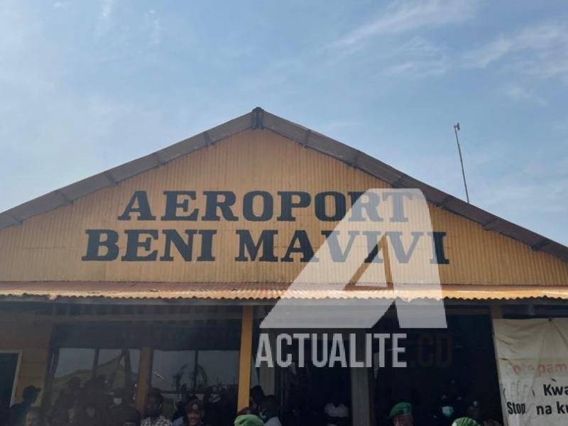 Aéroport de Beni/Ph ACTUALITE.CD 
