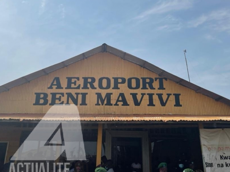 Aéroport de Beni/Ph ACTUALITE.CD 