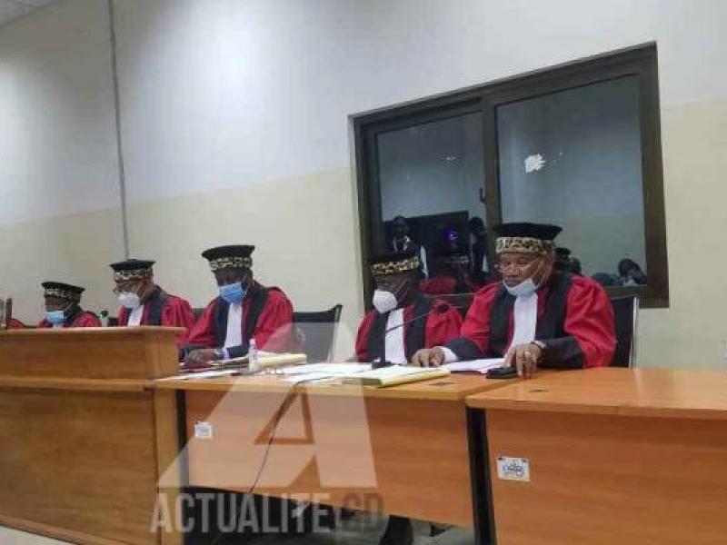 Les juges de la Cour Constitutionnelle/Ph. ACTUALITE.CD
