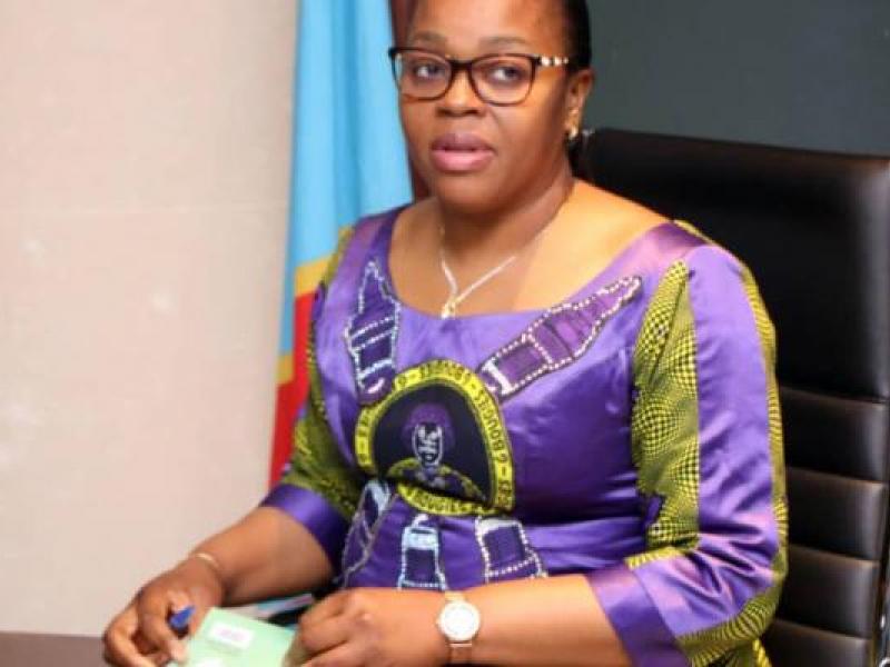 Néné Nkulu, initiatrice du parti politique l'AFBC