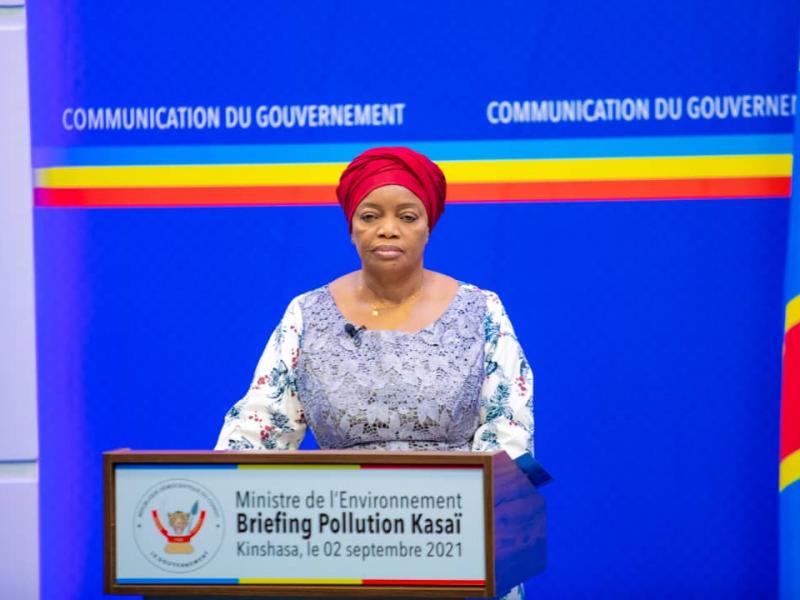 Eve Bazaiba, Vice-premier ministre de l'environnement et développement durable