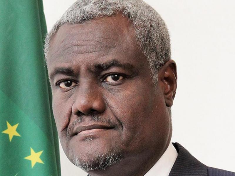 Le Président de la Commission de l’Union africaine, Moussa Faki Mahamat