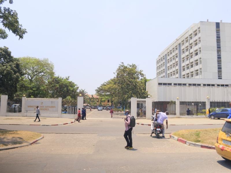 Bâtiment du ministère des affaires étrangères à Kinshasa 