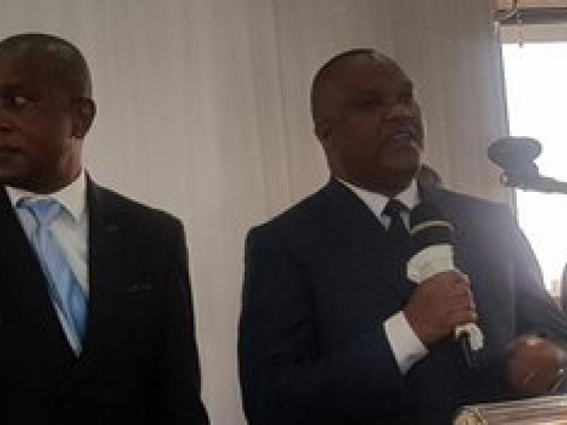 Corneille Nangaa et Denis Kadima. Photo droits tiers