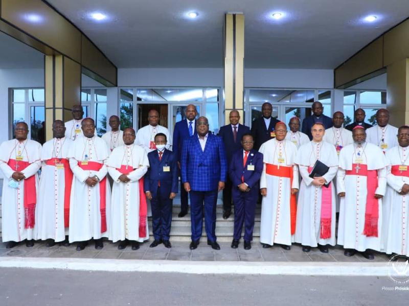 Les évêques de la CENCO reçus par Félix Tshisekedi