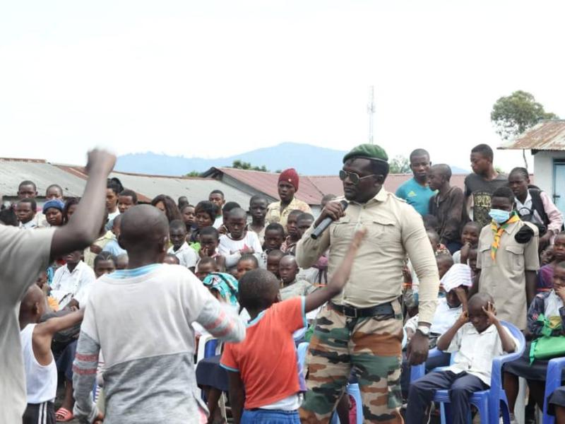 Les enfants de Masisi sensibilisés sur leurs droits