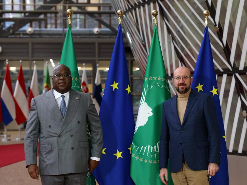 Félix Tshisekedi et Charles Michel 
