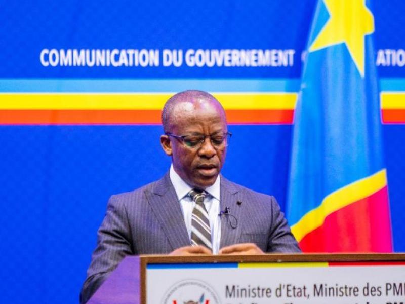 Eustache Muhanzi, ministre des PME. Ph. Droits tiers.