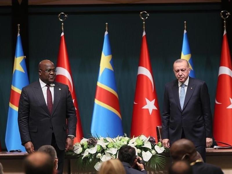 Erdogan et Tshisekedi 