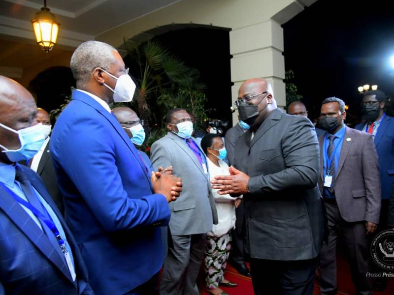 Félix Tshisekedi à Addis-Abeba 