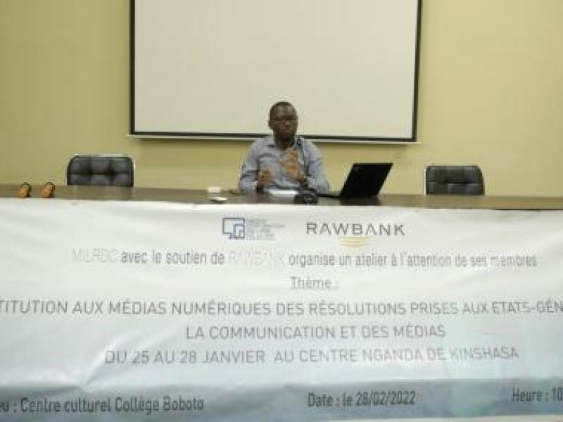 Israel Mutala, président de MILRDC