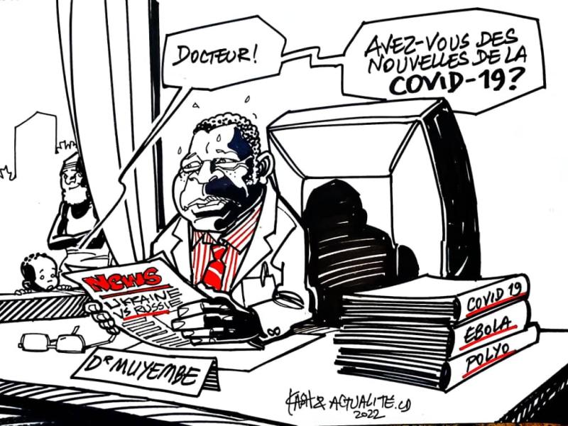 Les caricatures de ACTUALITE.CD sont réalisées par Kash 