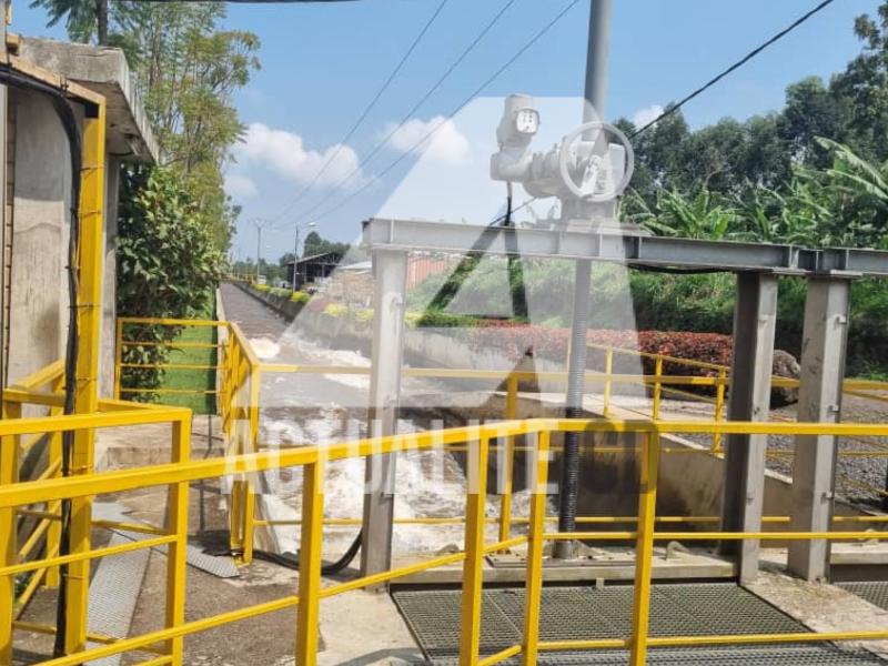 Une vue des installations de la centrale électrique de Matebe. Ph. ACTUALITE.CD