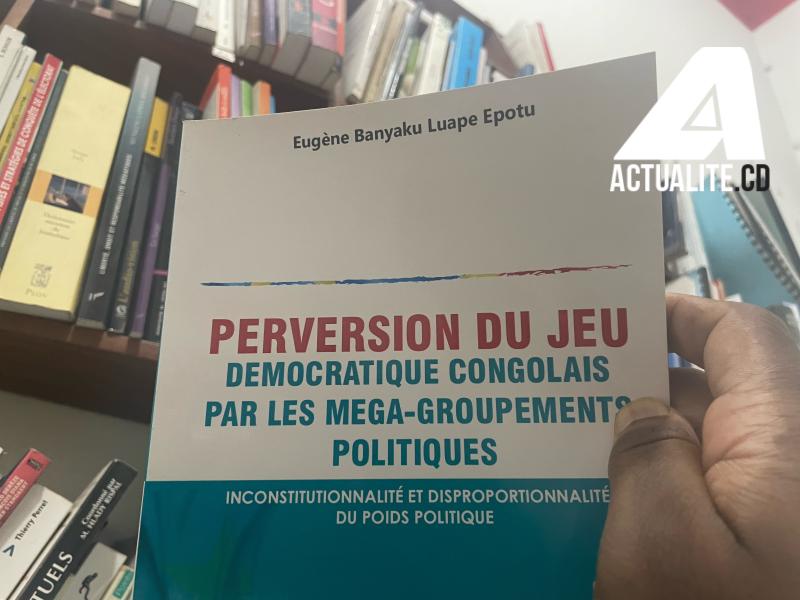 Couverture de l’ouvrage du Prof Banyaku Luape