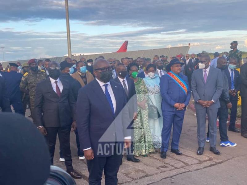 Jean-Michel Sama Lukonde à Lubumbashi 