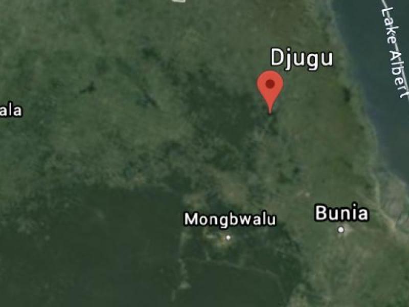 Carte du territoire de Djugu