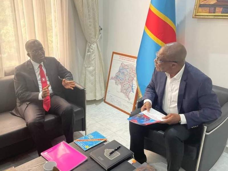 Martin Fayulu et Augustin Matata