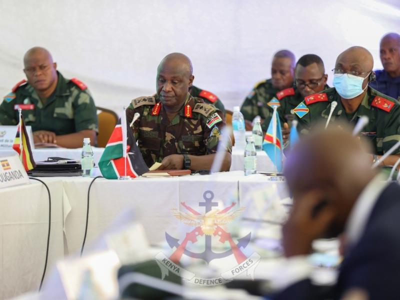 Réunion entre les responsables militaires de l’EAC