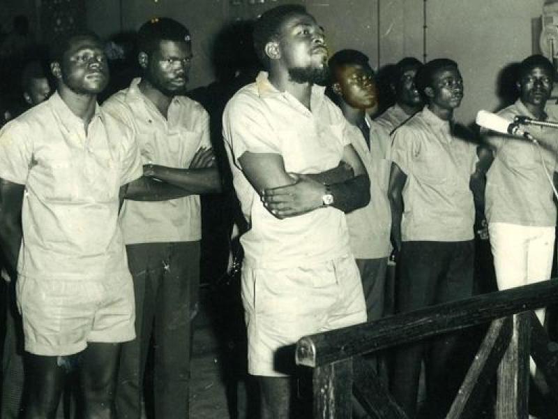Des étudiants de Lovanium 