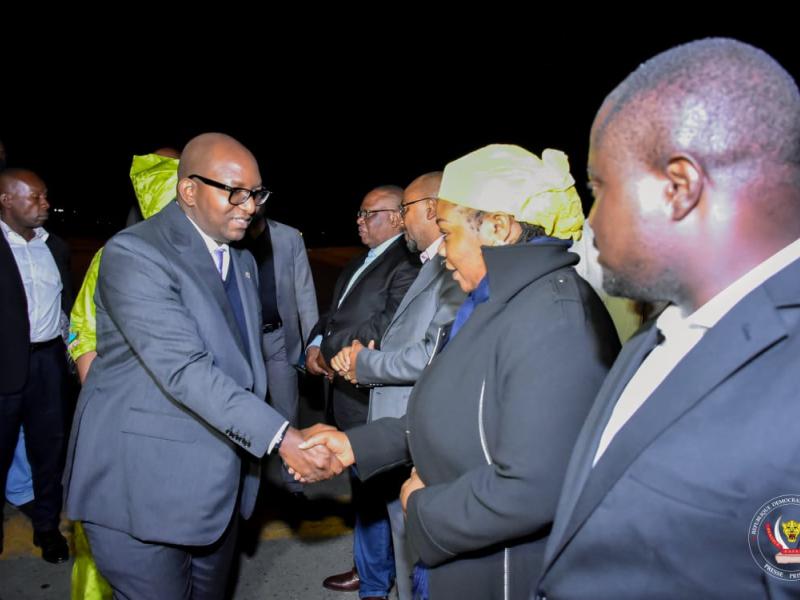 Le Premier ministre Sama Lukonde Kyenge 