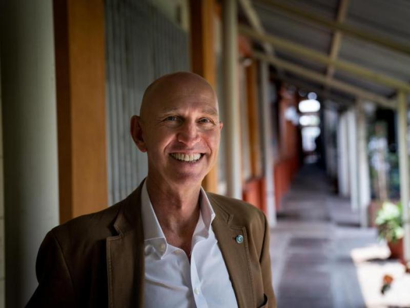 Grant, représentant UNICEF en RDC. Photo droits tiers