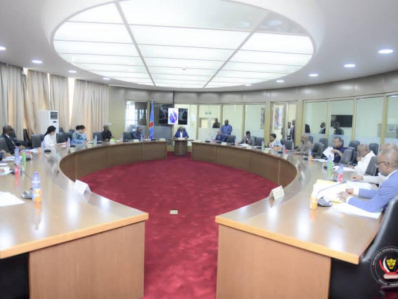 Réunion du comité de pilotage des 9èmes jeux de la Francophonie autour de Sama Lukonde
