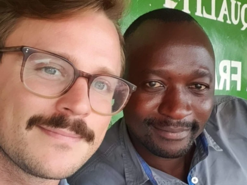 Nicolas Niarchos et Joseph Kazadi