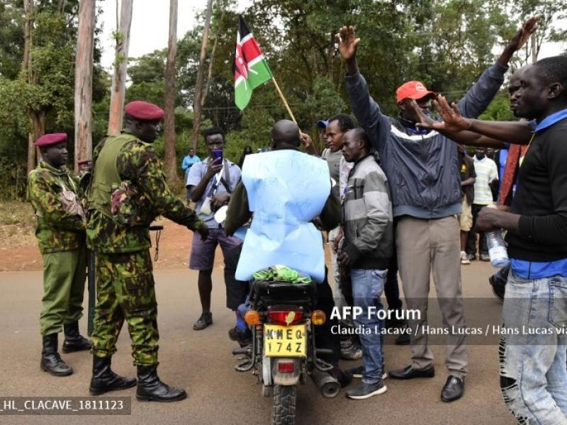 Ambiance à Nairobi après l'annonce des résultats de la présidentielle 