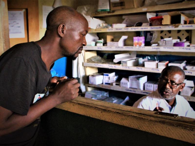 Rumangabo, Nord-Kivu - Le soutien médical du CICR au poste de santé de Rumangabo a permis la prise en charge gratuite des consultations pour les déplacés.