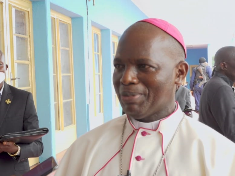 Mgr Jean-Pierre Kwambamba, évêque du diocèse de Kenge