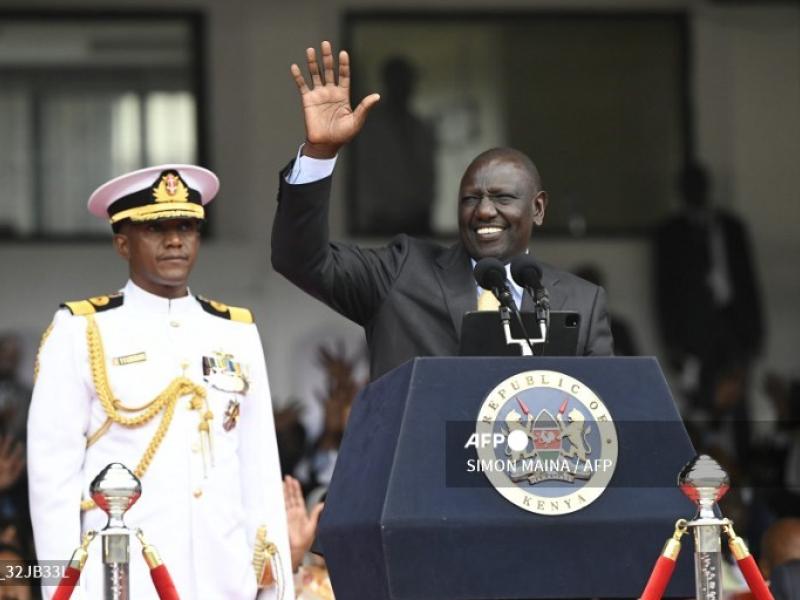 William Ruto, président du Kenyan