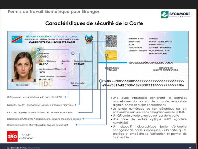 carte pour étranger 