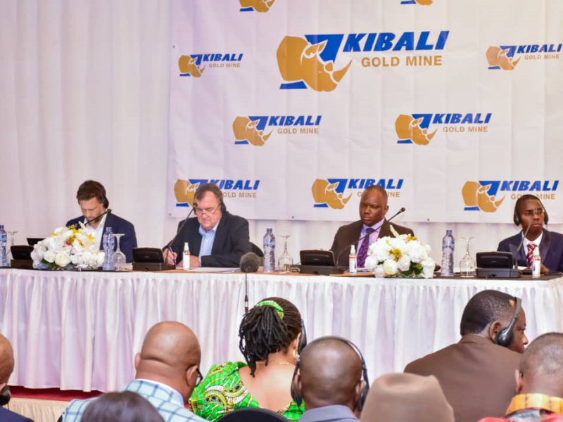 Point de presse de Kibali Gold Mine 