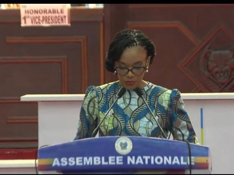 O'Neige N'sele, vice-ministre des Finances
