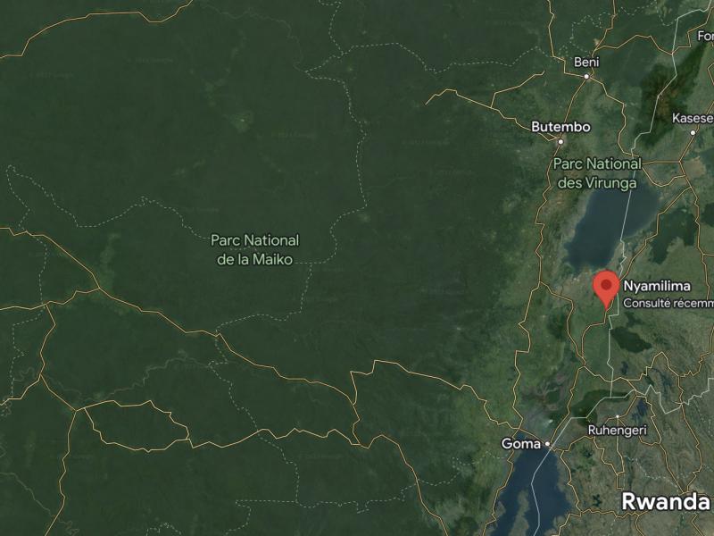 Localisation de Nyamilima 