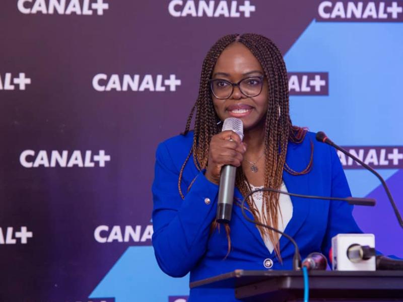 Mireille Kabamba, directrice générale de Canal+ en RDC