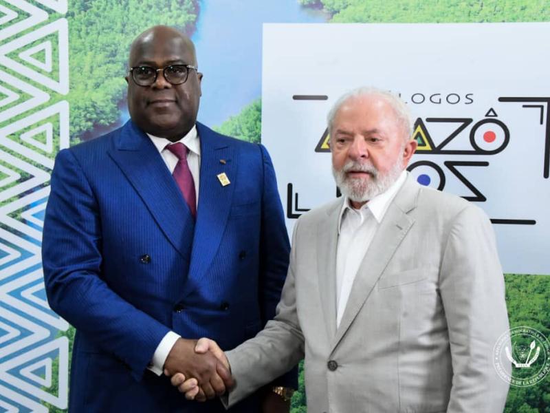 Félix Tshisekedi et Lula Da Silva