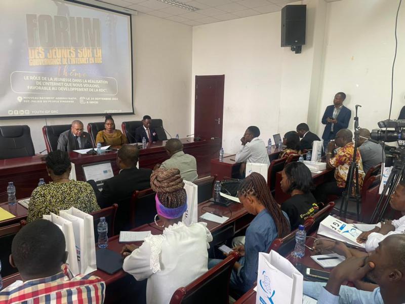 Première édition du forum des jeunes sur la gouvernance d'internet en RDC