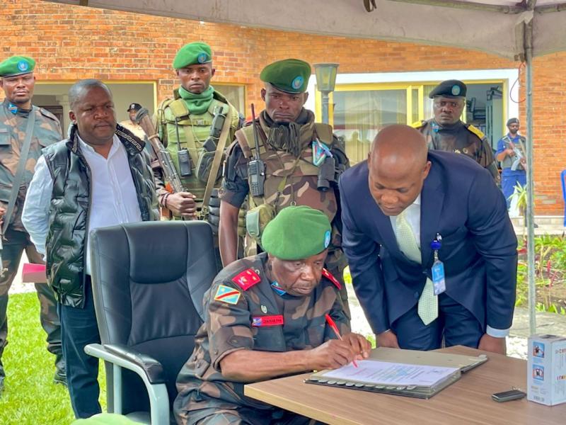 Major General Peter Cirimwami Takes Office as Interim Military Governor of North Kivu Province