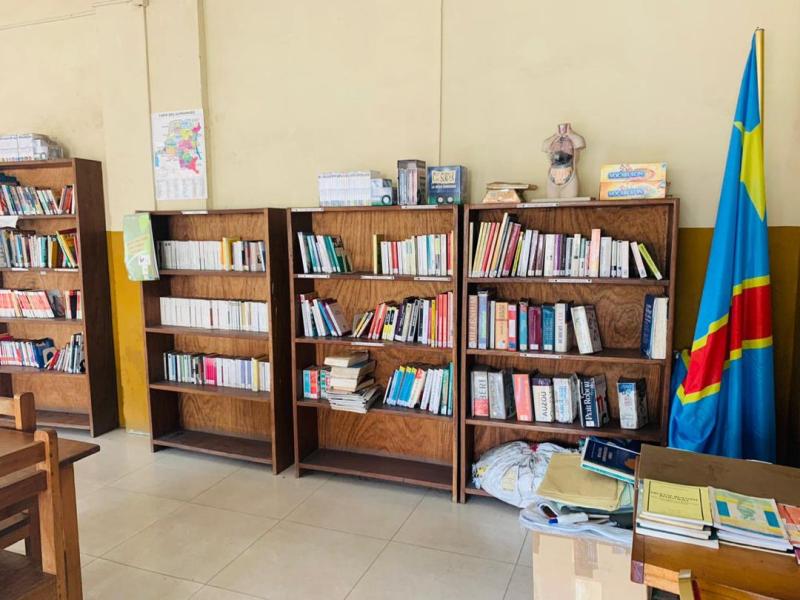 Bibliothèque. PH. ACTUALITE.CD
